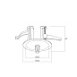 ART-FOCUS101 IN LED светильник с регулируемым углом на встраиваемом основании Downlight   -  Встраиваемые светильники 